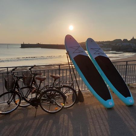 Un Balcon Sur La Mer, Acces Direct A La Plage Granville Buitenkant foto