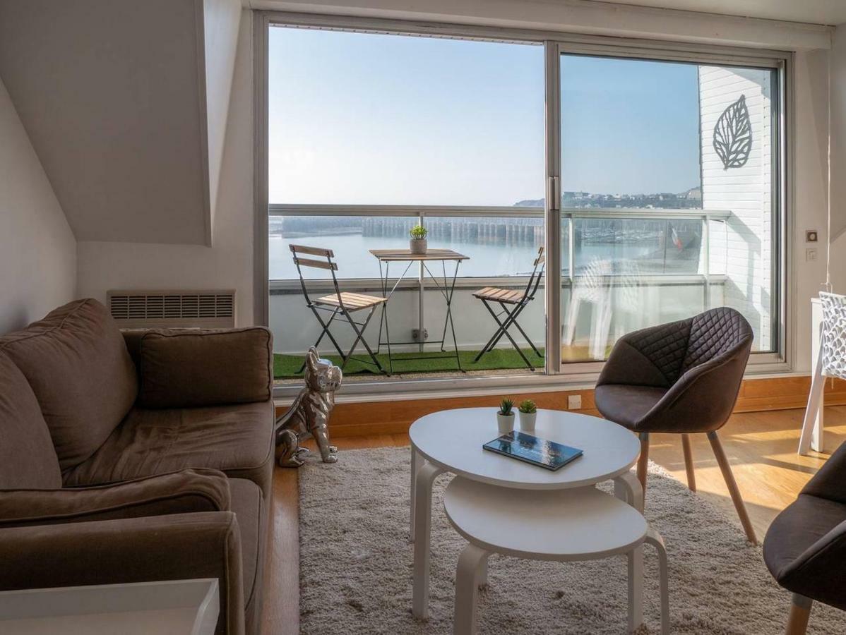 Un Balcon Sur La Mer, Acces Direct A La Plage Granville Buitenkant foto