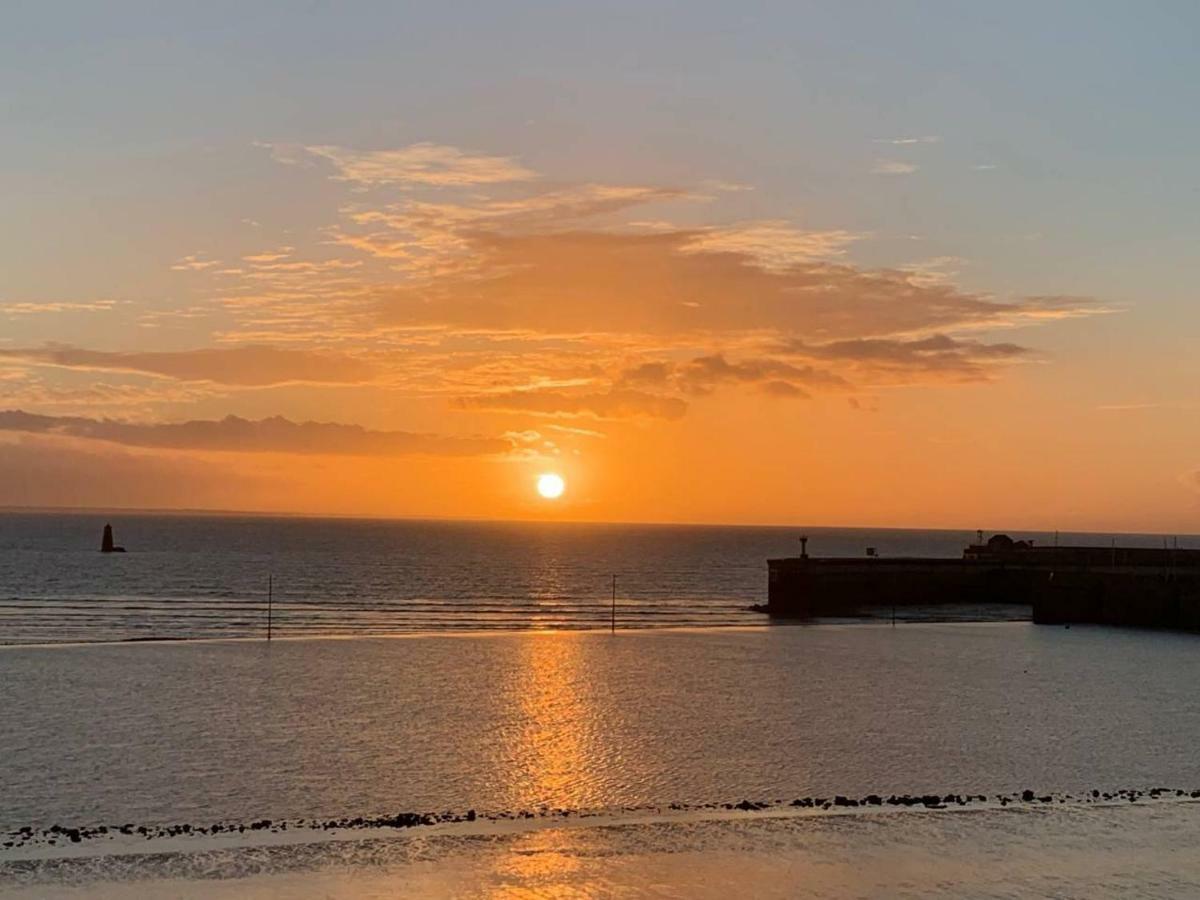 Un Balcon Sur La Mer, Acces Direct A La Plage Granville Buitenkant foto