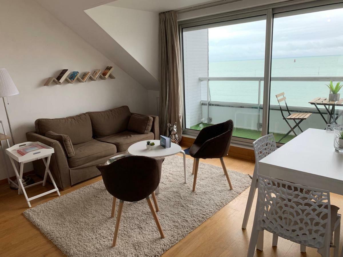 Un Balcon Sur La Mer, Acces Direct A La Plage Granville Buitenkant foto
