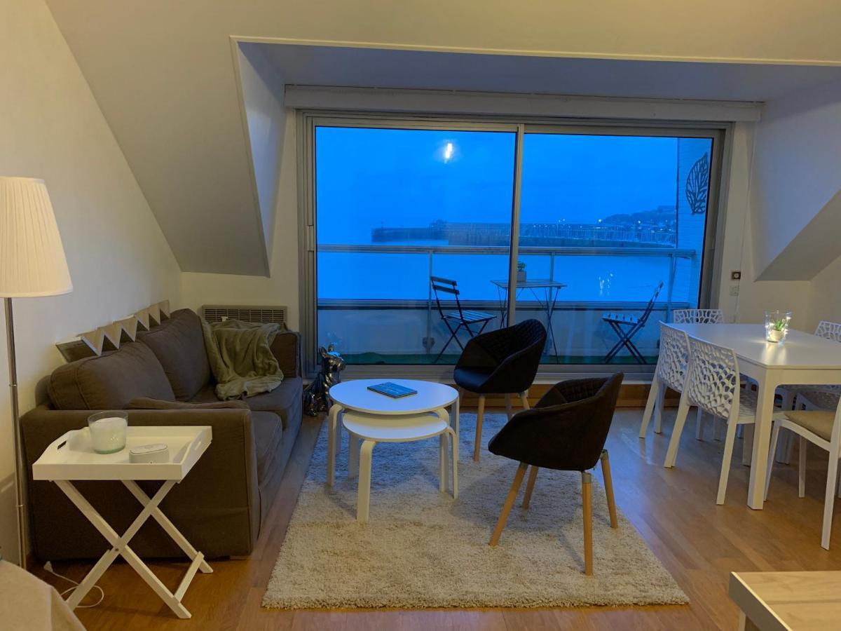 Un Balcon Sur La Mer, Acces Direct A La Plage Granville Buitenkant foto