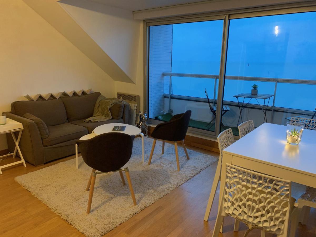 Un Balcon Sur La Mer, Acces Direct A La Plage Granville Buitenkant foto